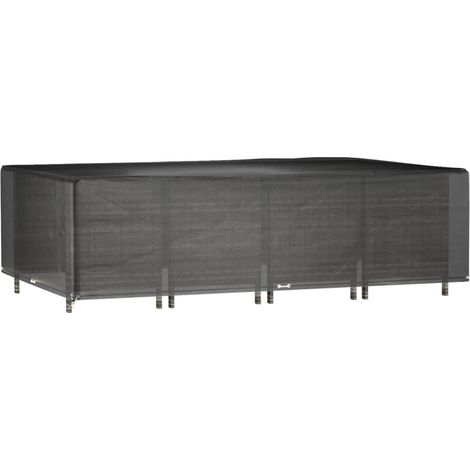 Maison Exclusive - Copertura Mobili Giardino 16 Occhielli 325x205x90 Rettangolare (1/5)