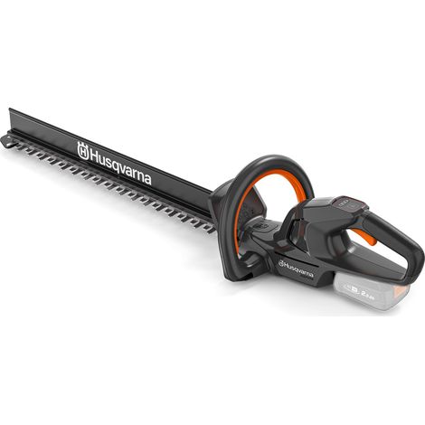 Husqvarna – Taille-haie électrique sur batterie 18V – Lame de 50 cm – Coupe branches jusqu'à 23 mm – Collecteur de feuilles intégré