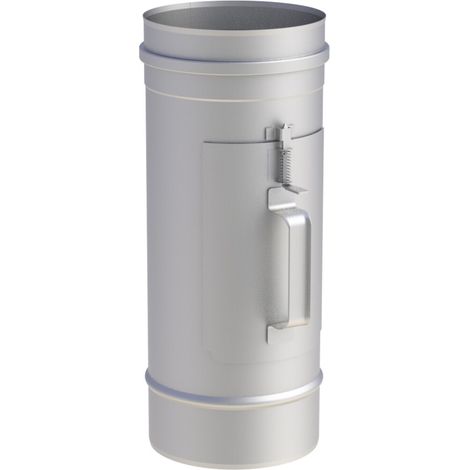 Tubage Inox Lg=381 mm avec porte de visite Ø 150