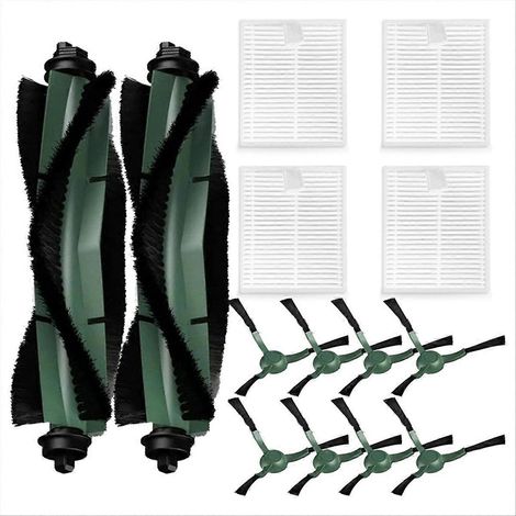 Zubehörset für Saugroboter mit Ersatzteilen, komplettes Reinigungsset für die Haushaltspflege, kompatibel mit gängigen Modellen, praktisches Ersatzteilset. (1/5)