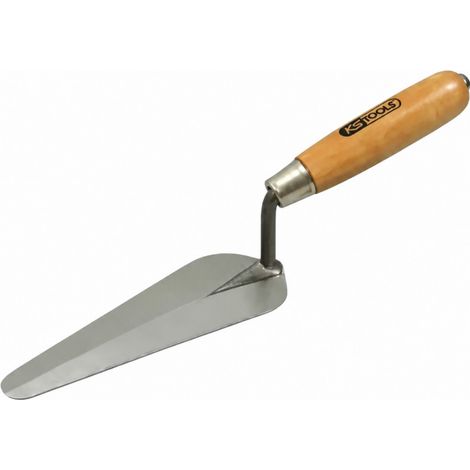 Katzenzungen-Spachtel - Stahlklinge - Holzgriff - 160 mm