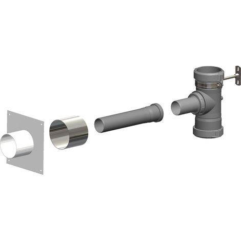 ATEC Anschluss-Set Mehrfachbelegung DN 80/125 - DN 160, 636381 (1/2)