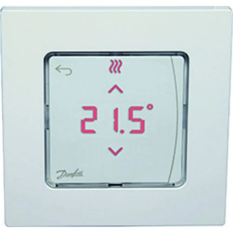 Danfoss Aufputzraumthermostat Icon(TM) mit LED-Display-Version, Aufputz, 088U1015