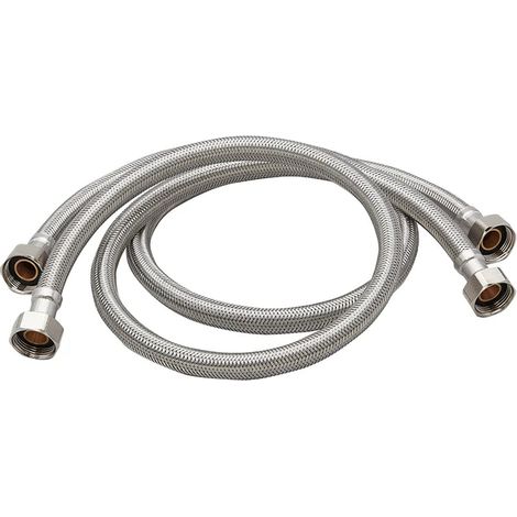 Kit 2 Flexibles eau 3/4" AEC L