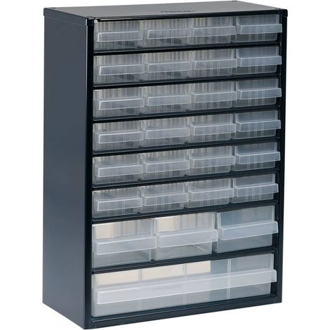 Raaco RAA137492 928-123 Metal Cabinet 28 Drawer (1/2)