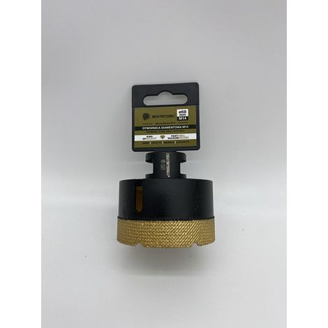 Corona diamantata INDIAN PROFESSIONAL M14 da 68 mm per foratura a secco