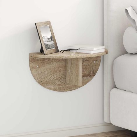Wandregal Sonoma-Eiche 48 x 24 x 24 cm Holzwerkstoff