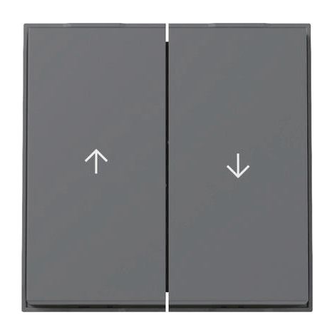Gira Touche 2f Flèche Gira TX44 (WG UP) Anthracite [329467], 3294 67