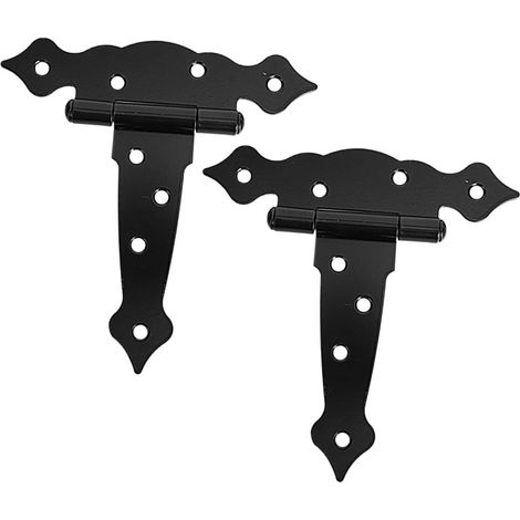 2 pièces Charnières Lourdes pour Portails (1/5)
