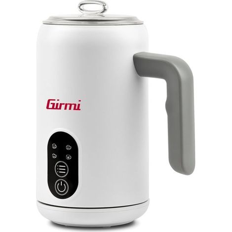 Girmi ML5301 Montalatte Elettrico 500W 4 Funzioni Caldo Freddo 300 ml Touchscreen Spegnimento Automatico colore Bianco