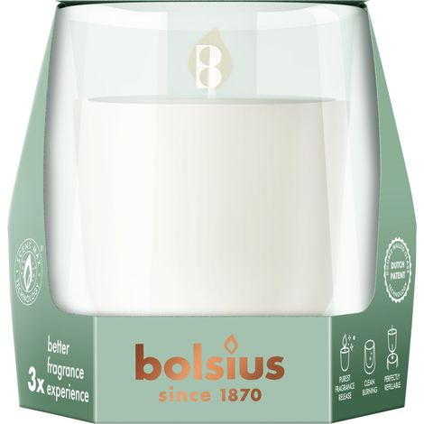 Bolsius Cleanlight Duftglas Starterkit vanille & tonkabohne Duftkerze