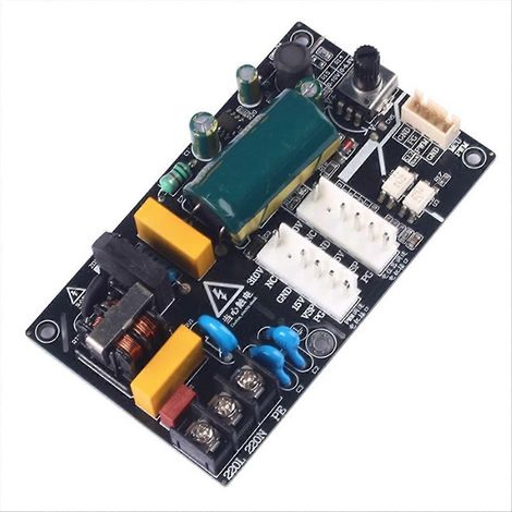 Placa controladora de motor de CC PWM de 5 cables con regulación de velocidad continua para ventiladores, adecuada para aire acondicionado. (1/5)
