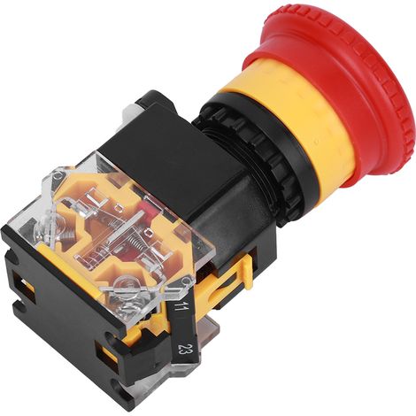 Not-Aus-Schalter 22 mm 440 V 10 A – Industrieteile aus technischem Kunststoff (1/5)