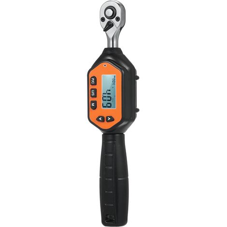[JAMAIS UTILISÉ]Clé à molette numérique portable EWM-R-10, entraînement 1/4", grand écran rétroéclairé, alarme sonore LED, mode de préréglage de crête en temps réel, 3 modes de mesure, quatre unités c (1/2)