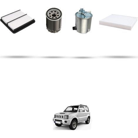 Kit tagliando 4 filtri compatibile con Suzuki Jimny I 1.5 DDIS 48kw dal 2003 (1/5)