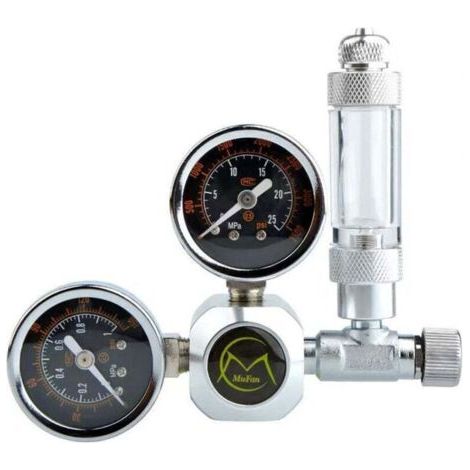 Réducteur de pression CO2, régulateur de pression pour aquarium, aquarium avec compteur de bulles d'air (1/3)