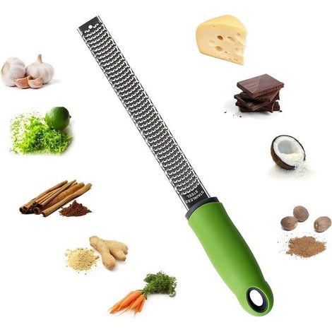 1 pièce, râpe à citron, râpe à fromage, grille à gingembre manuelle, râpe à légumes, ustensiles de cuisine (1/4)