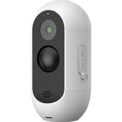 Caméra solaire Wi-Fi HD 1080P – Vision nocturne – Détection mouvement jusqu'à 10m – Protection IP65 – Autonome avec panneau solaire – Link2Home (1/6)