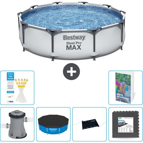 Bestway Steel Pro MAX Rund - 305x76 cm - 7-teilig S195