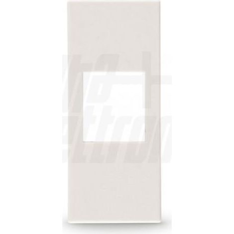 Adattatore keystone compatibile con vimar linea alpha elettronica 1 modulo bianco - 96-800-10