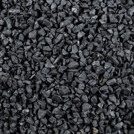 Granulato sassi colorati Nero Ebano 8-12 mm 5 kg ciottolo decorazione giardino pietre colorate 5 Kg (1/4)