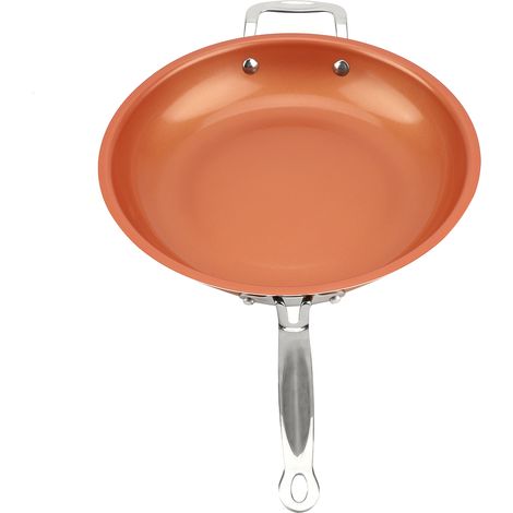 Poêle À Frire - 28 Cm - Alliage D'aluminium - Revêtement Céramique Antiadhésif - Compatible Induction - 1 Pièce (1/5)