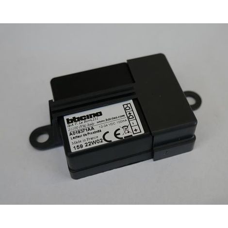 Lecteur de proximité 4 fils avec tête de lecture VIGIK T25 pour centrale Hexact Com BTICINO