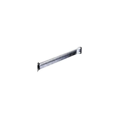 Raidisseur d'angle en acier zingué – Longueur 387 mm – Plat de 42 – Vendu à l'unité – Ludmann (1/4)
