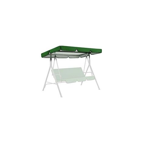 Housse de Toit Imperméable pour Balancelle Hollywoodienne 3 Places, Oxford 190T, Protection UV Vert