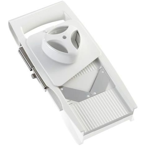Râpe universelle 4+1 - LEIFHEIT - ComfortLine 23170 - Multifonction avec 5 grilles interchangeables - En acier inoxydable - Bla