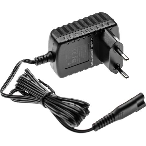 vhbw Fuente de alimentación AC reemplaza Panasonic RE9-16, RE9-19, WER230K7759 para afeitadora eléctrica