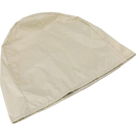 Housse Pour Ventilateur Industrielle - Impermeable Anti-Uv Anti-Poussiere - Pliable Beige - 61 x 19 x 61 cm - 1 Piece (1/5)