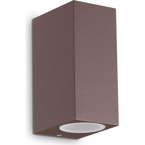 Applique Moderna Up Alluminio Coffee 2 Luci G9 3W 3000K Luce Calda (1/2)