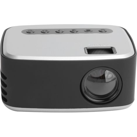 Vidéoprojecteur portable 1920x1080p, mini projecteur HD pour home cinéma avec éclairage LED, prise UE 100-240 V (1/5)