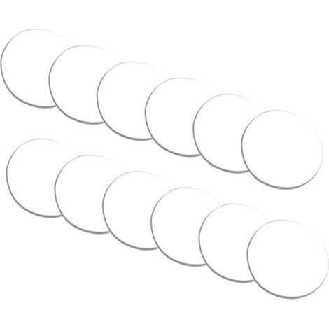 protège tables transparents en polypropylène cristal 25 mm