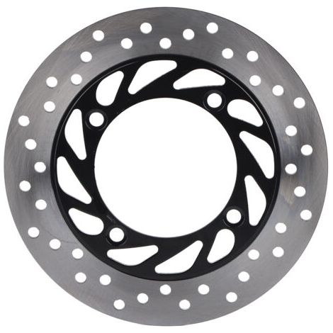 Motorradbremsscheibe, Kühlkörper, 4 mm dicke Bremsscheibe, silber und schwarz, für Wartungszwecke (1/5)