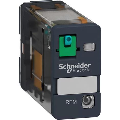 Relais Schneider Electric RPM12BD schwarz 39 mm Tiefe
