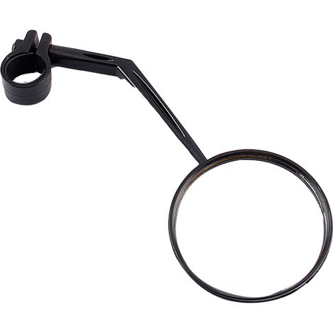 Rétroviseur latéral noir pour guidon de moto et vélo, miroir arrière