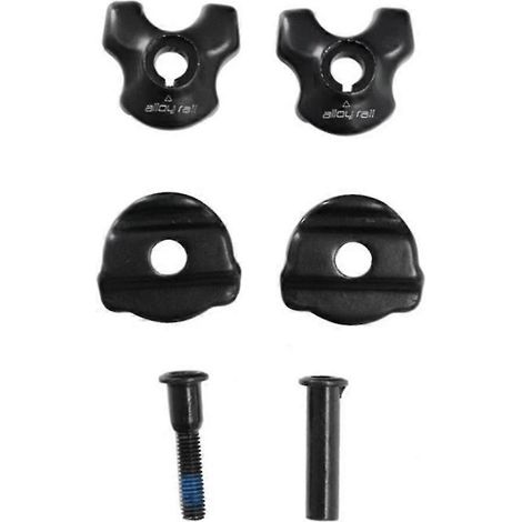 Collier de serrage pour tige de selle de vélo, adaptateur pour rails de selle en carbone 7x7 mm, clips ovales/ronds pour tube de selle de vélo (1/5)