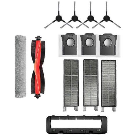 BARKBUSTERS Lot de 13 pièces pour aspirateur Dreame Mova G30/G30 Pro/G30 Ultra : brosse, filtre HEPA, sac à poussière et chiffon de nettoyage. (1/5)