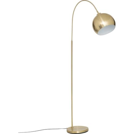 Lámpara de pie Floris arco dorado H177cm - Atmosphera créateur d'intérieur