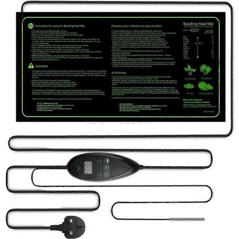 Plante Heating tapis Pets Warm coussin Incubator 6 Speed Thermostat Timed Nurturing résistant à l eau Greenhouse Mats B (1/5)