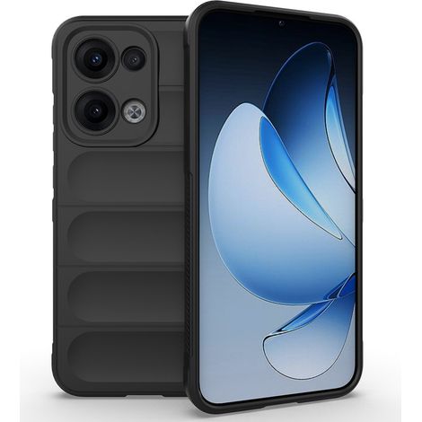 Oppo Reno 13 Gaming-Schutzhülle, stoßfest, Schwarz (1/5)