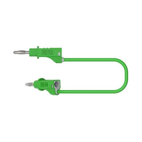 Electro PJP  2117-CD1-100V Cavo di misura [Spina a banana - Spina a banana] 1.00 m Verde 1 pz.