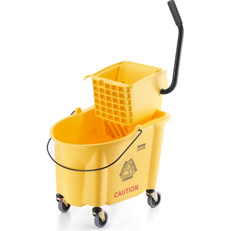 VEVOR Commercial Mop Wringer Bucket 33 L Carro para Lavado de Pisos (1/5)