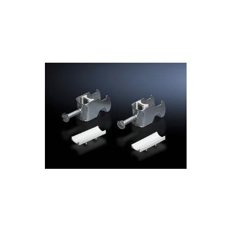 Rittal Abrazadera para cable-organizador acero inoxidable pack 25