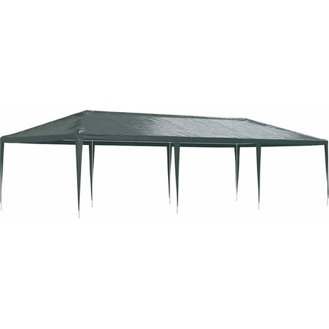 vidaXL Carpa profesional para fiestas verde 90 g/m² 4x9 m (1/2)