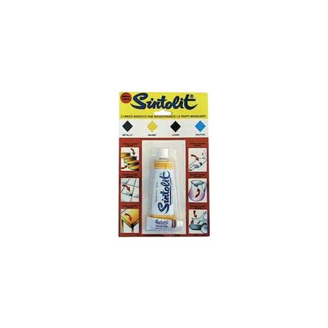 SINTOLIT STUCCO PER MARMO E CERAMICA IN TUBETTO- - ml.75 - 3 blister SINTOLIT