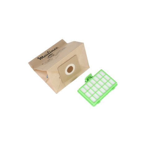 Confezione di 10 sacchetti + 1 filtro hepa - Aspirapolvere - MOULINEX - 605063662734244920
