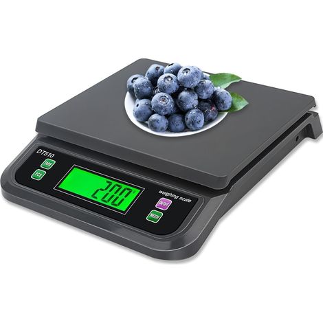 Balance de cuisine, balance alimentaire 30 kg/1 g, balance de cuisine précise avec fonction PCS et tare, balance de cuisson de cuisine, 6 unités (1/5)